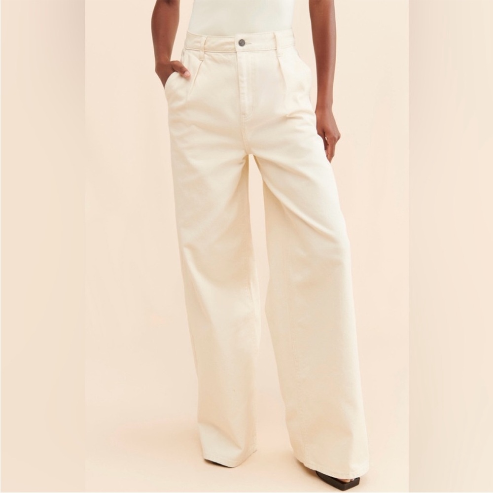 AFRM TURNER JEANS SIZE 29 - HIGH WAIST, WIDE LEG
